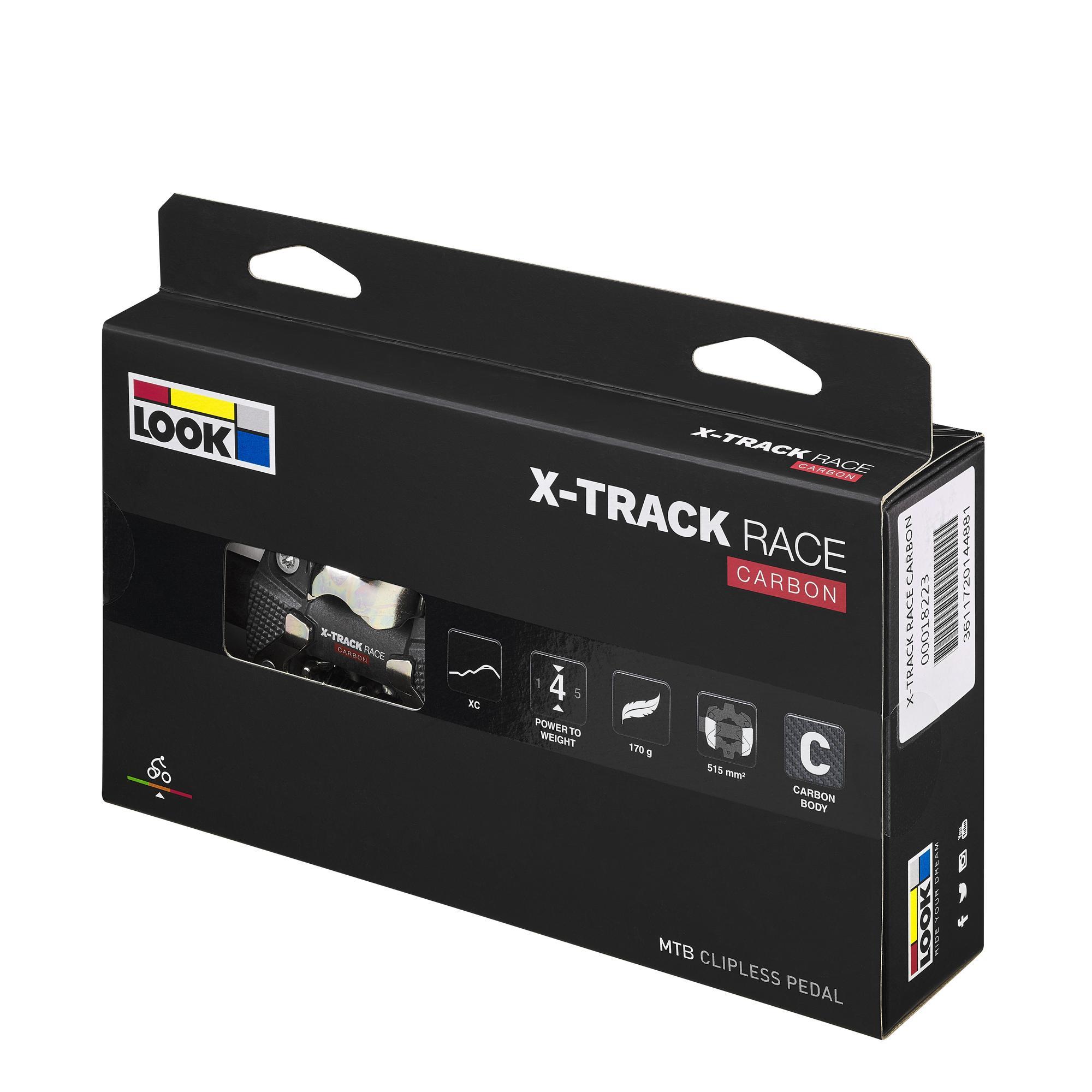 Alternative view of Look X-Track Race Carbon MTB Pedals Pro Team Edition