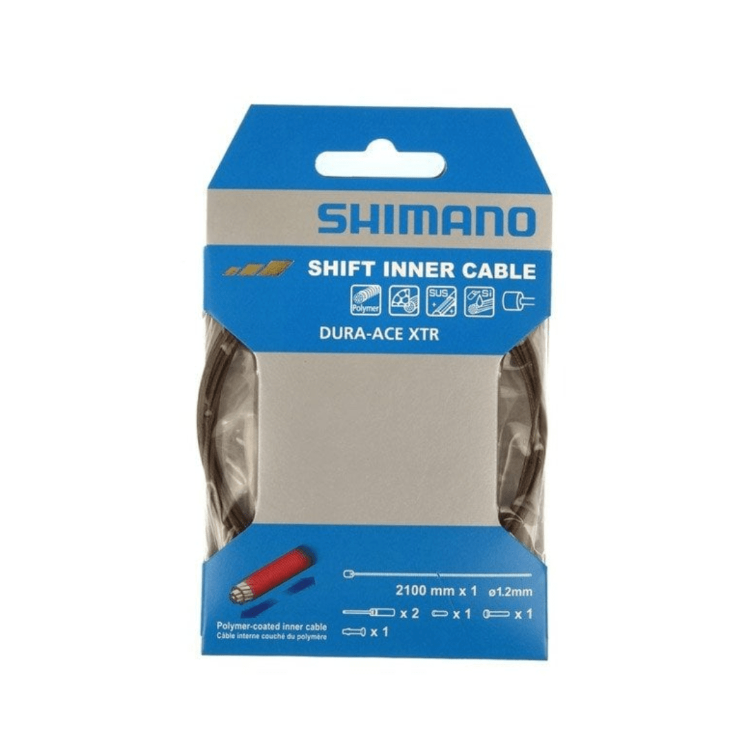Shimano Dura-Ace Road Polymer Coated Gear Inner Cable, 1.2 mm x 2100 mm