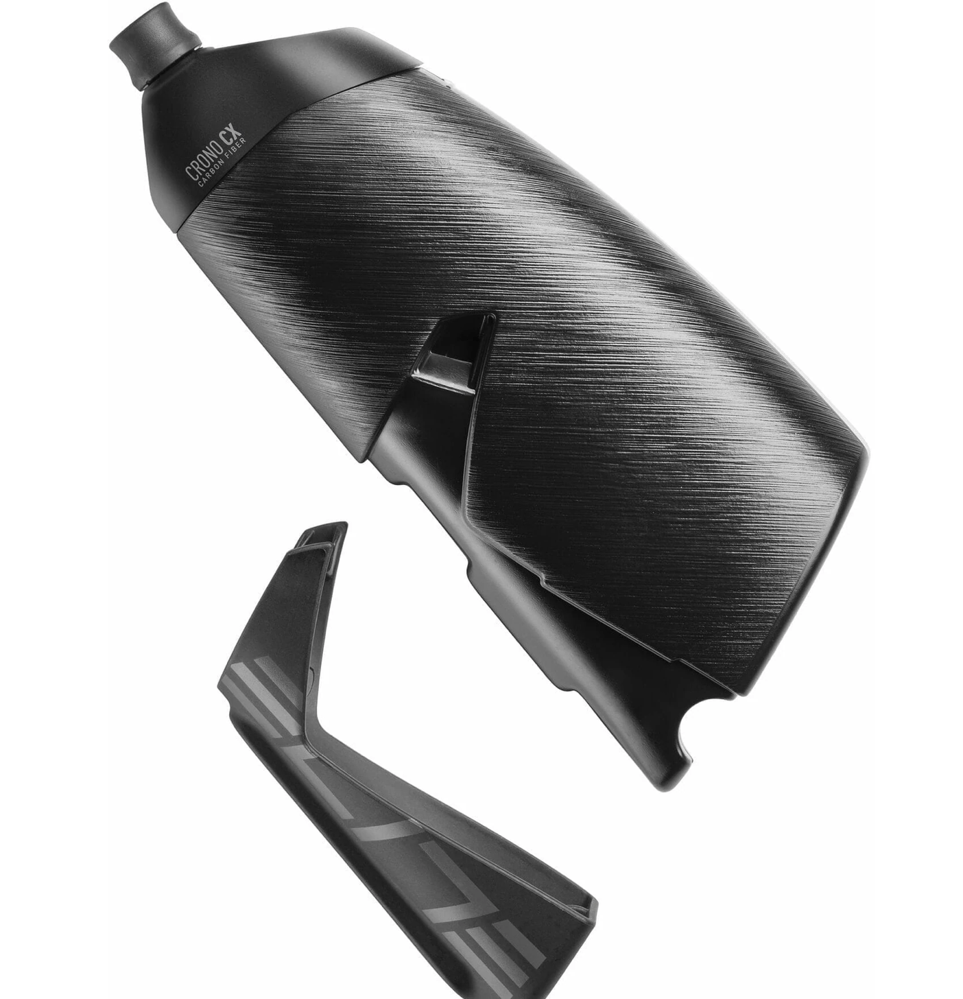 Elite Crono CX Carbon Aero Bottle + Bottlecage Kit - 500 ml
