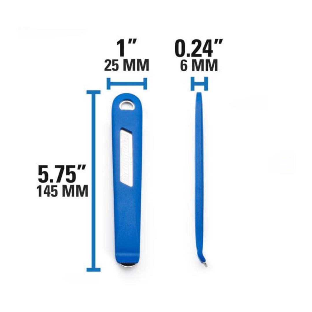 Alternative view of Park Tool TL-6.3 Steel-Core Tyre Lever Set of Two