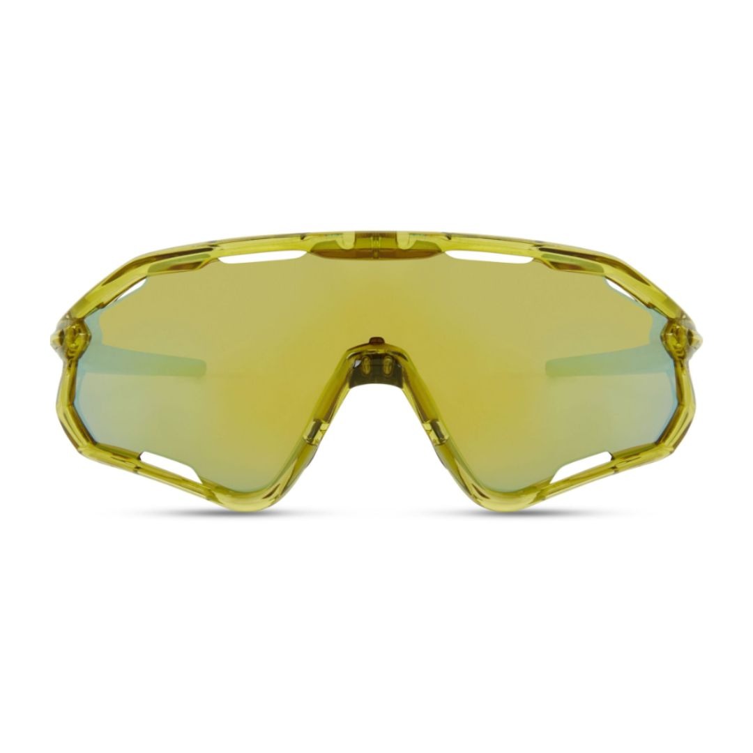 Alternative view of Madison Code Breaker Midnight Green Sunglasses with 3 Pack of Lenses - Bronze Mirror/Amber/Clear