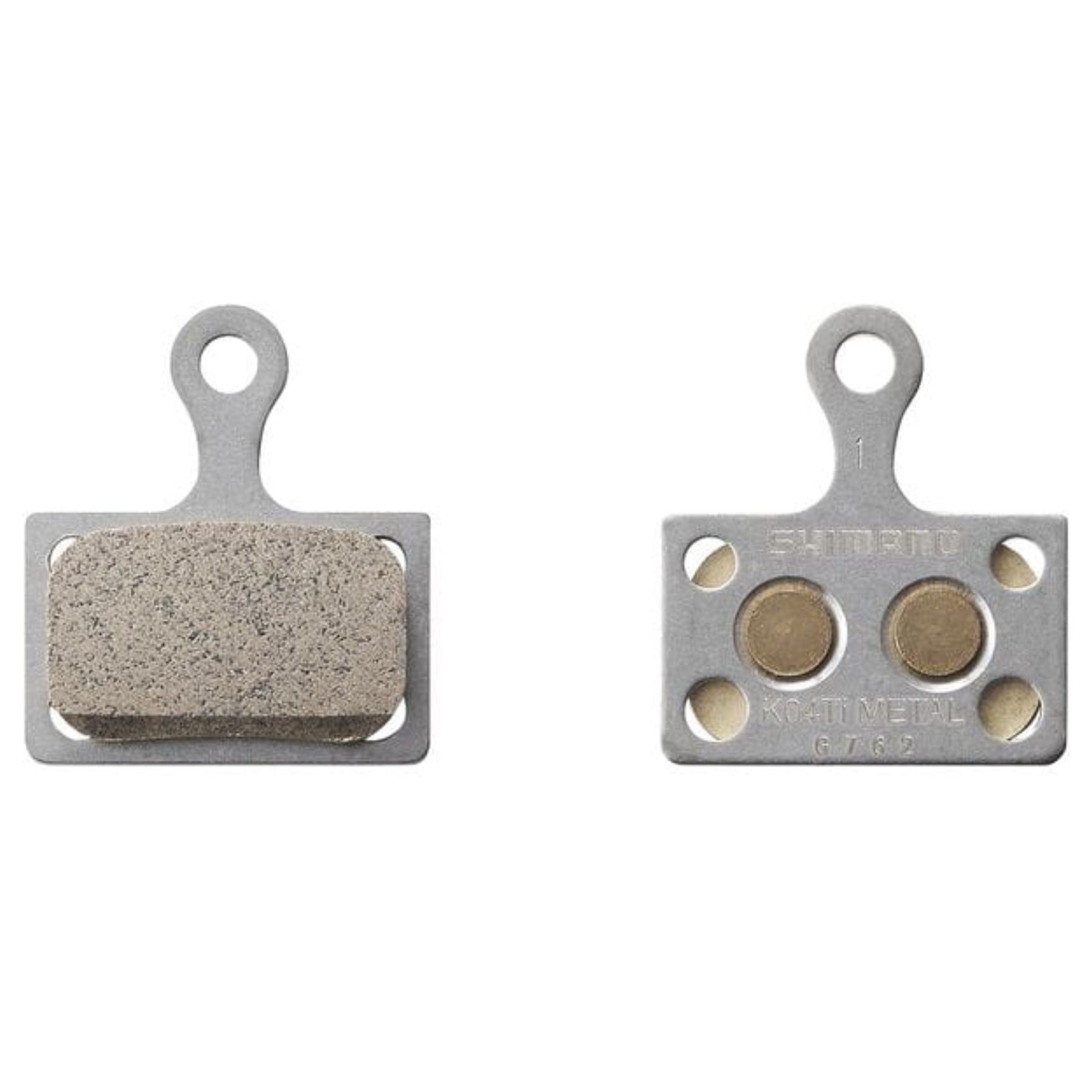 Shimano K04TI Disc Brake Pads Sintered Metal Titanium Back