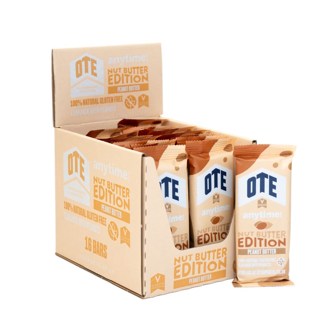 OTE Peanut Butter Anytime Plant Based Protein Bar 16 Pack