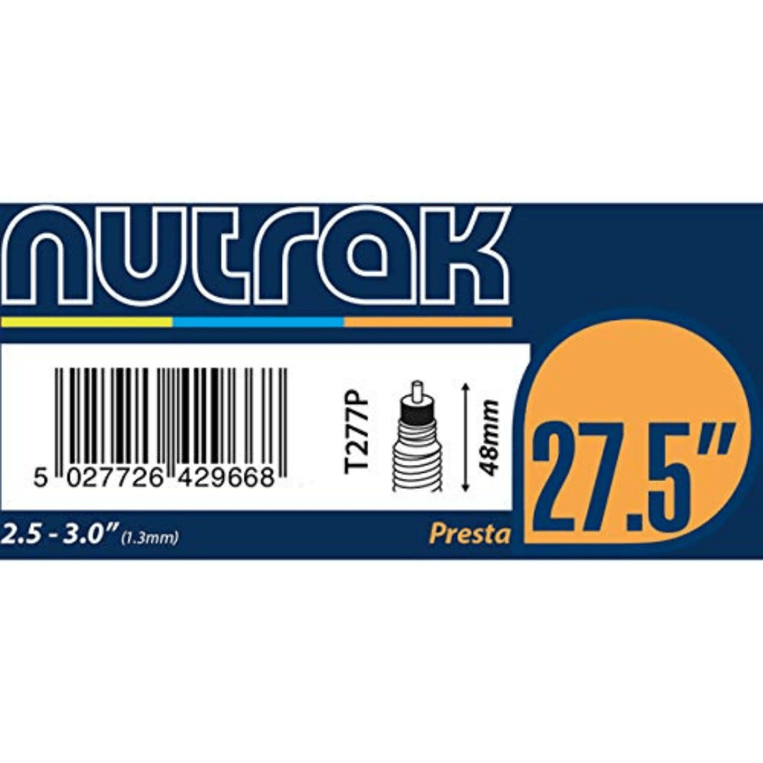Nutrak 27.5 x 2.5 - 3.0" Presta Valve Inner Tube (650B)