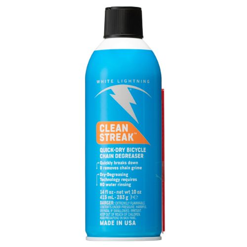 White Lightning Clean Streak Quick-dry Bicycle Chain Degreaser