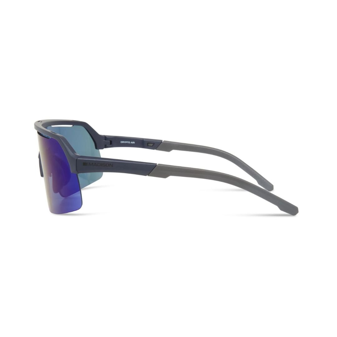 Alternative view of Madison Crypto Air Sunglasses 3 Pack Ink Navy with Blue Mirror, Amber and Clear Lens