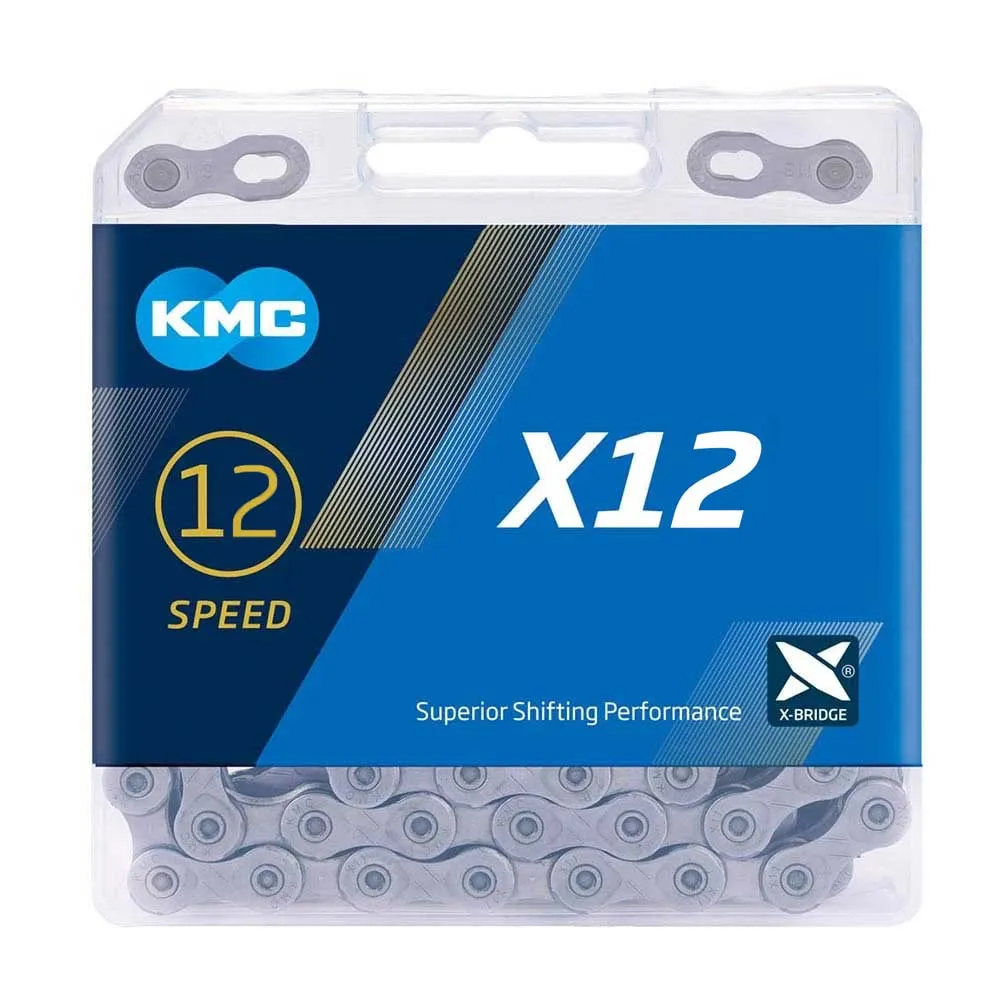KMC X12 Chain 126L Silver