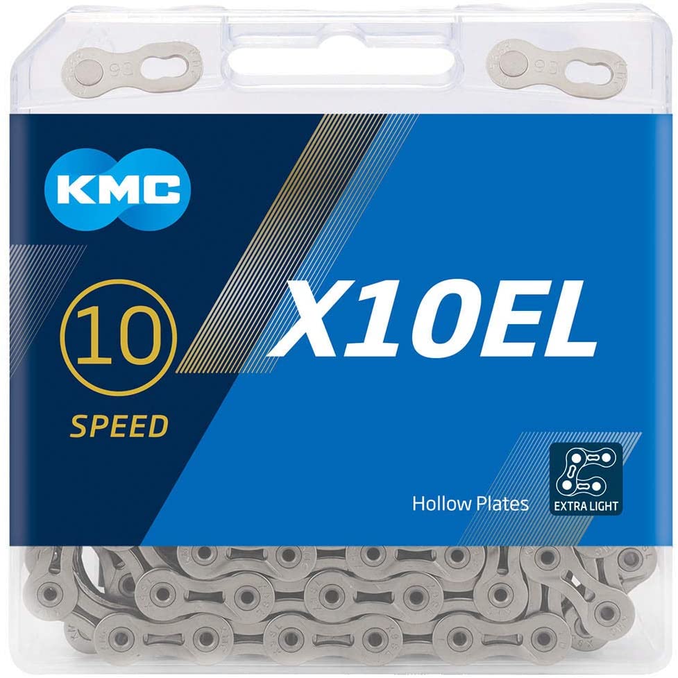KMC X10EL Silver Extra Light 10 Speed Chain