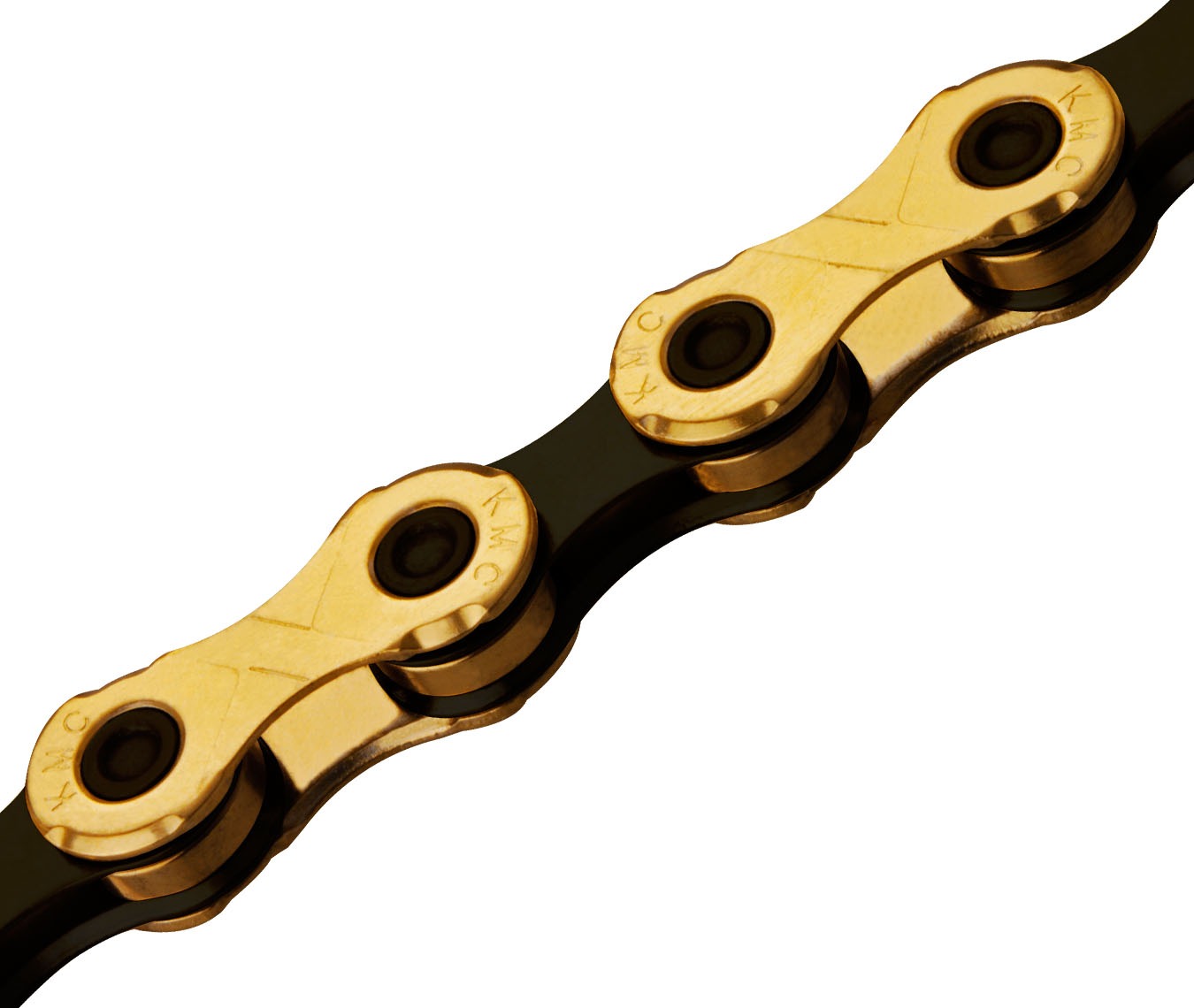 KMC X12 Gold / Black 12 Speed Bike Chain - 126L - Image 3