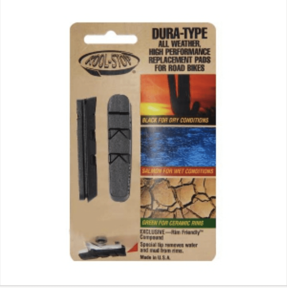 Alternative view of KoolStop Dura Type Dual Compound Brake Pad Inserts - Black