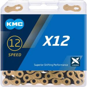 Alternative view of KMC X12 Gold / Black 12 Speed Bike Chain - 126L