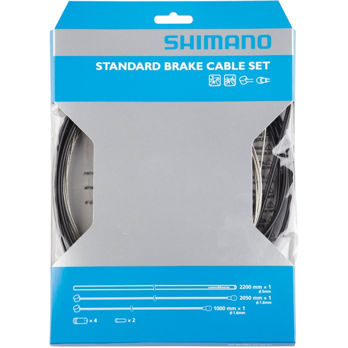 Shimano Standard Brake Cable Set - Polymer Coated