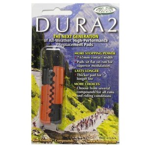 KoolStop Dura 2 Dual Compound Road Bike Brake Pads Inserts Fits Shimano / Sram