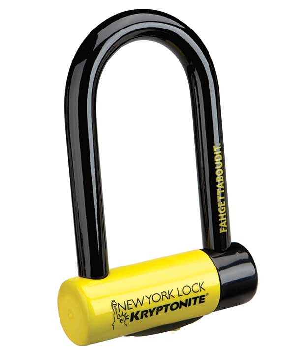 Kryptonite New York Fahgettaboudit U-Lock Sold Secure Diamond - Image 2