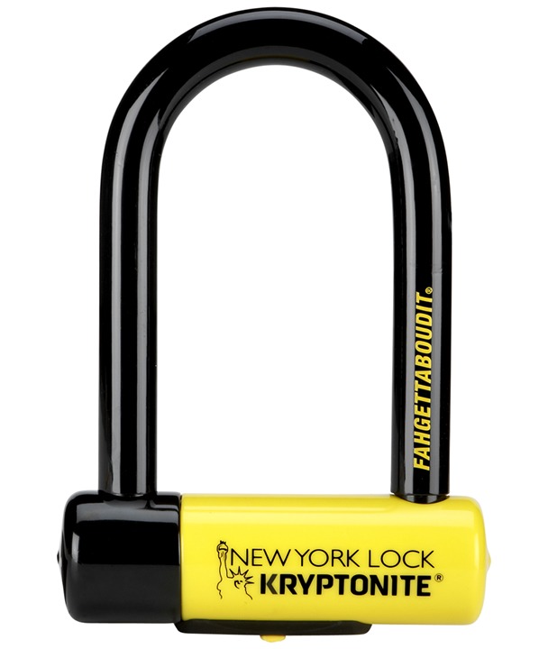 Kryptonite New York Fahgettaboudit U-Lock Sold Secure Diamond - Image 3
