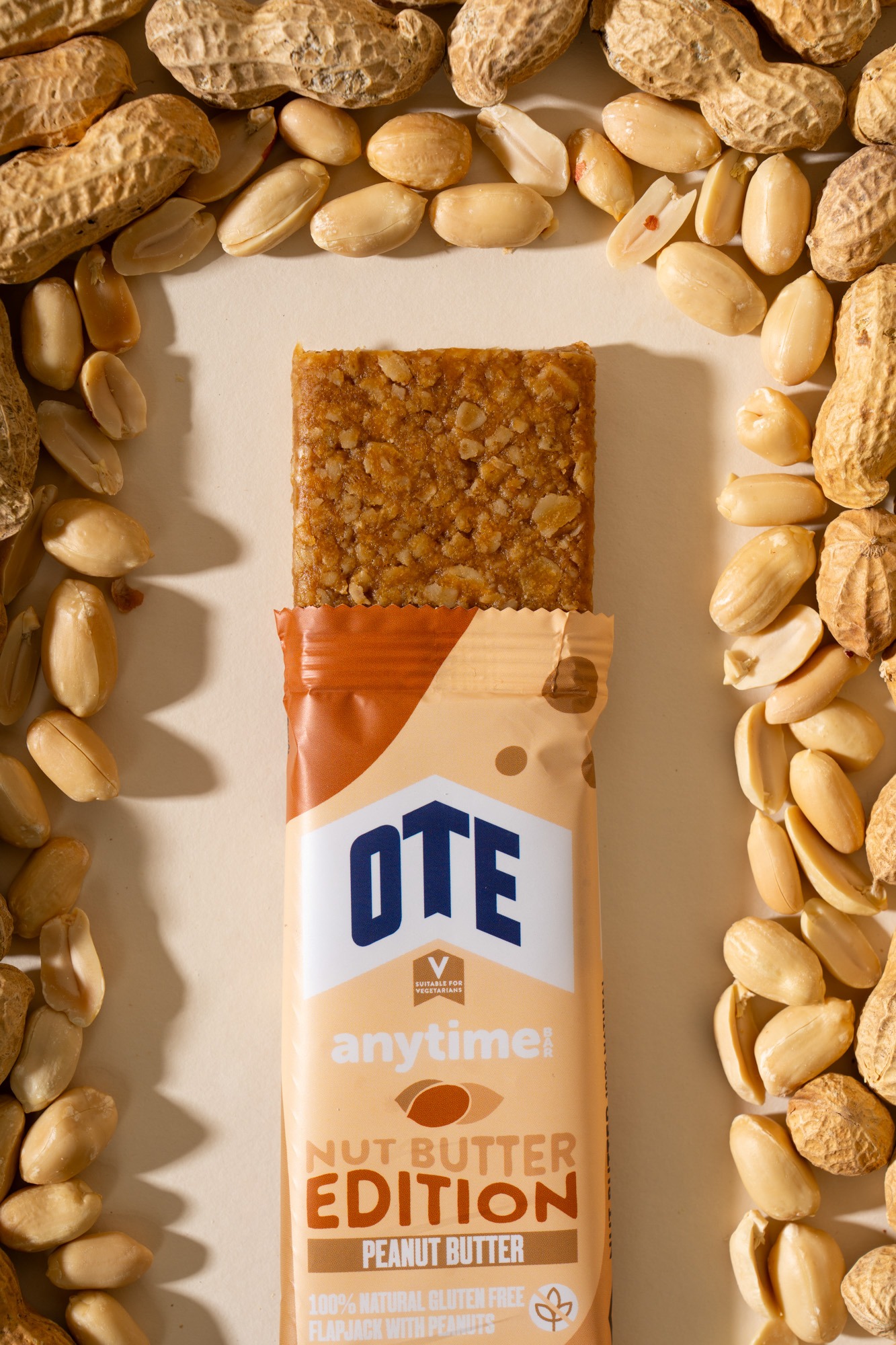 OTE Peanut Butter Anytime Plant Based Protein Bar 16 Pack - Image 3