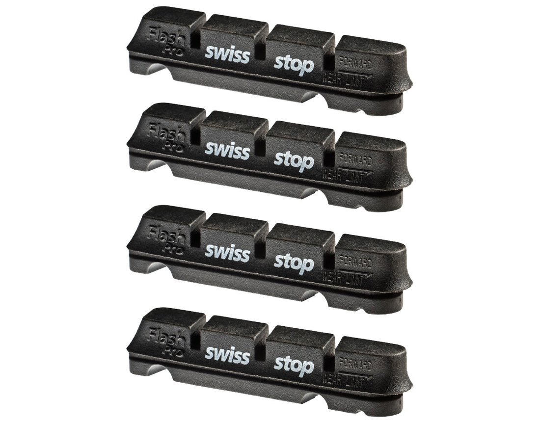 SwissStop Race Pro Original Black Brake Pads for Campagnolo 4 Pack