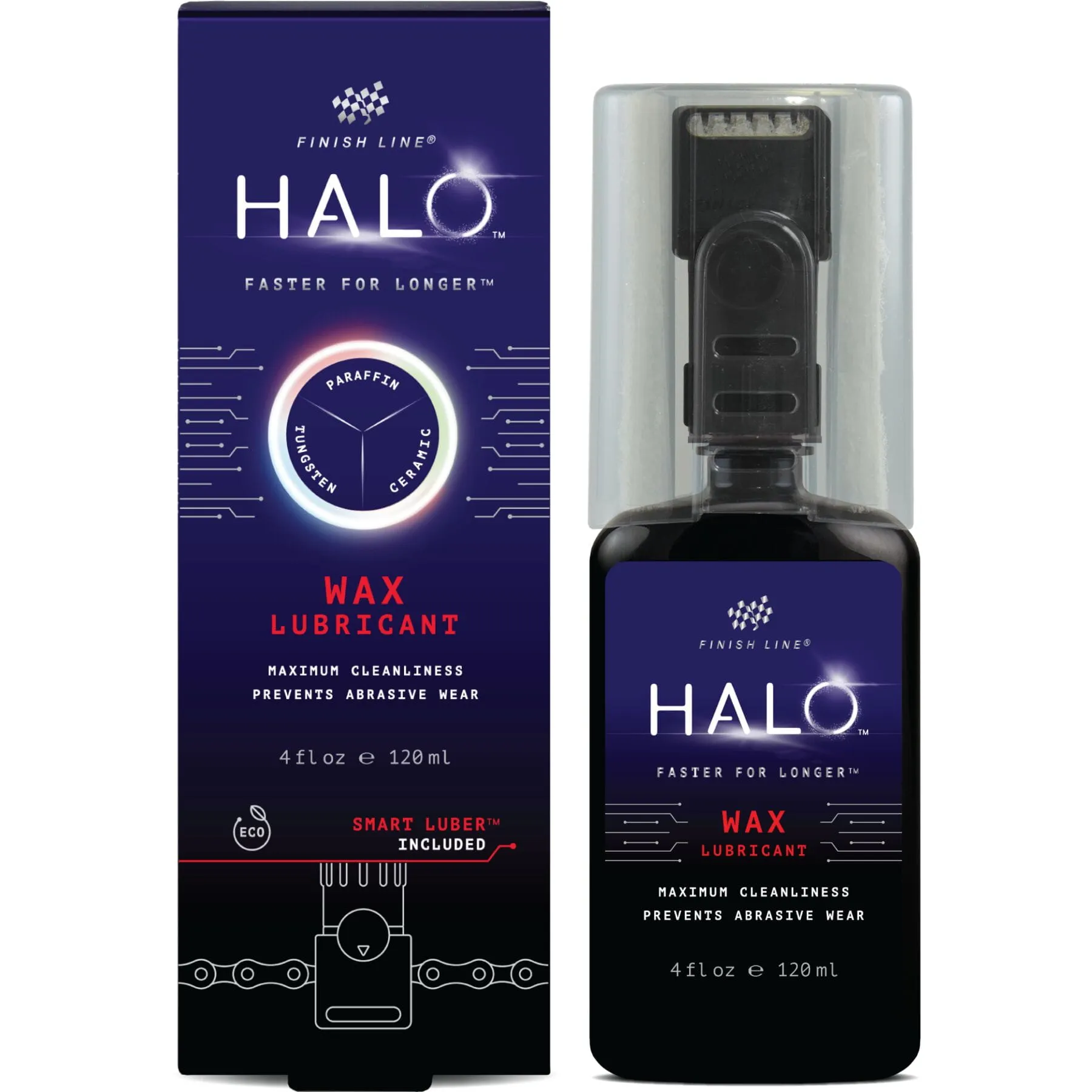 Alternative view of Finish Line Halo Wax Lubricant - 4oz/120ml - Bottle and Smart Luber