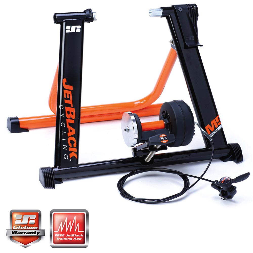 Jet Black M5 Pro Mag Indoor Turbo Trainer