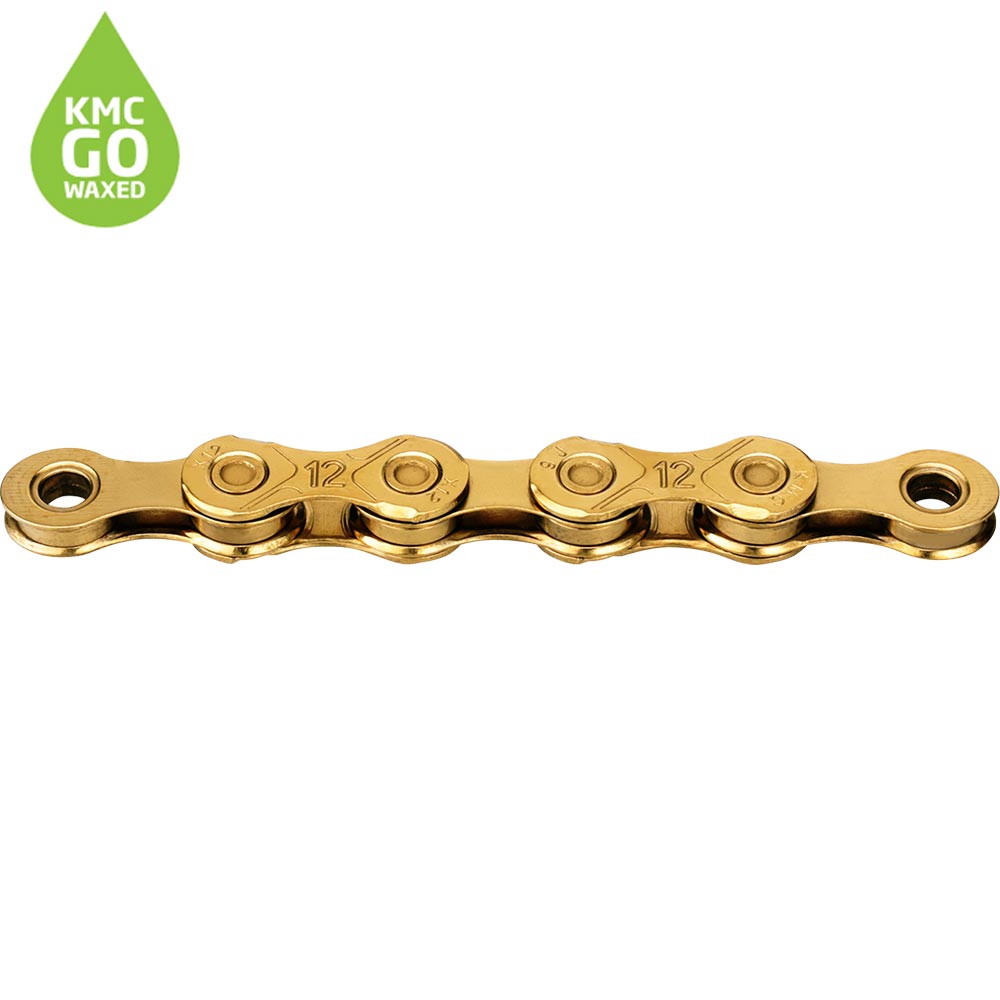 Alternative view of KMC X12 Pre-Waxed Gold 12 Speed Bike Chain -126L