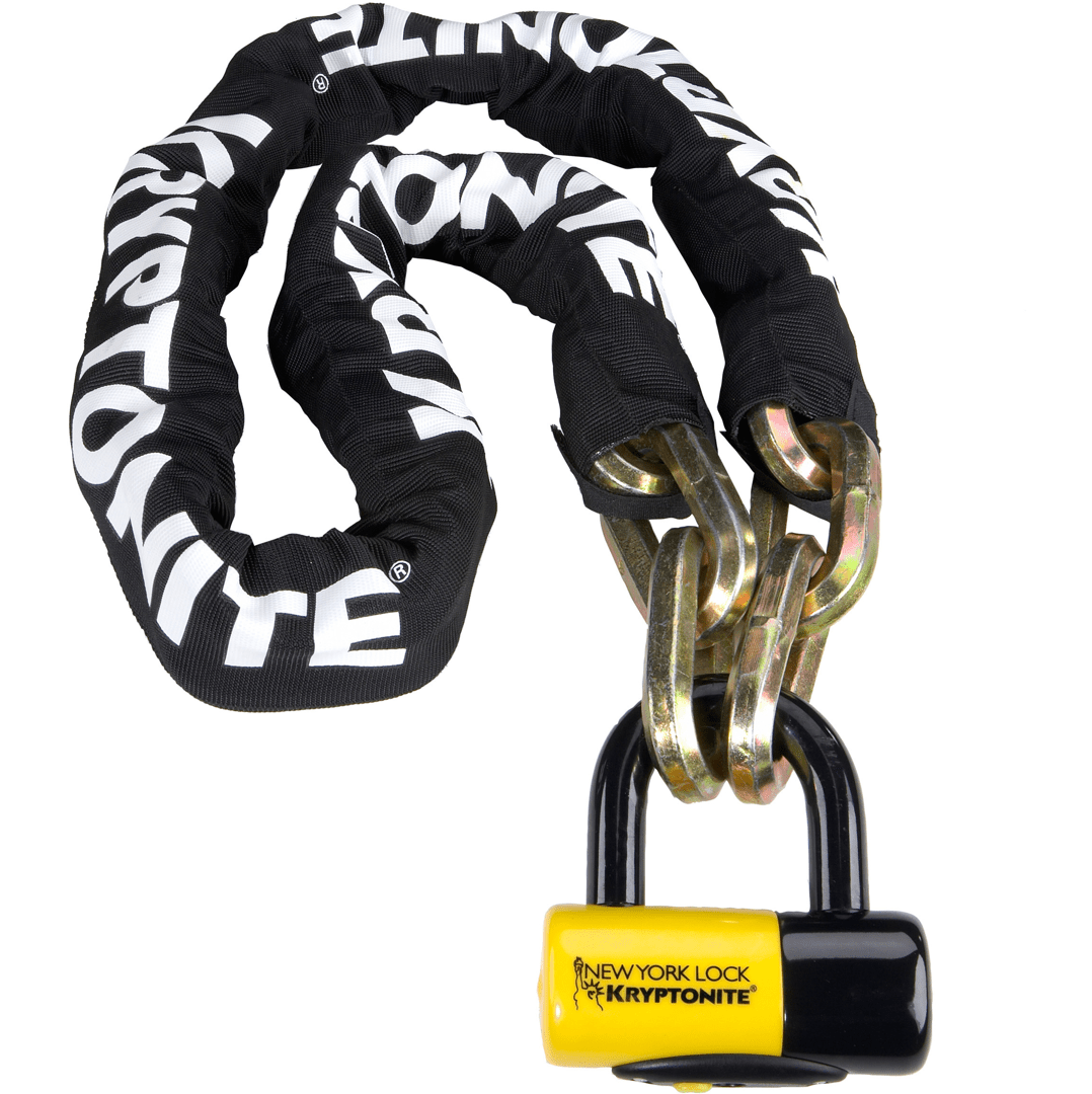 Kryptonite New York Fahgettaboudit Chain 14mm X 150cm + Disc Lock Sold Secure Diamond