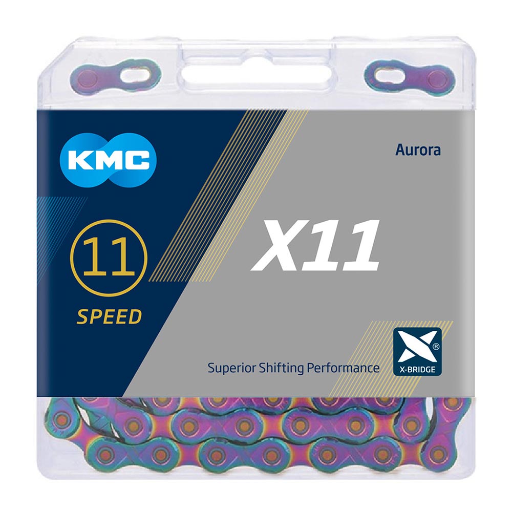 KMC X11 Chain Aurora Blue