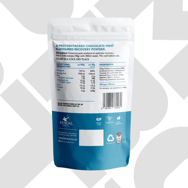 KMC Kendal Mint Co PRO MIX Whey Protein Recovery Powder Chocolate Mint - 720g - Image 3