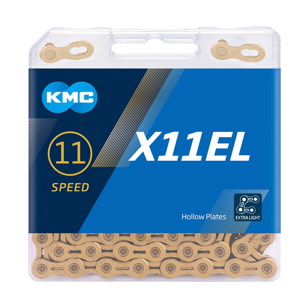 KMC X11EL Extra Light 11 Speed Chain Gold