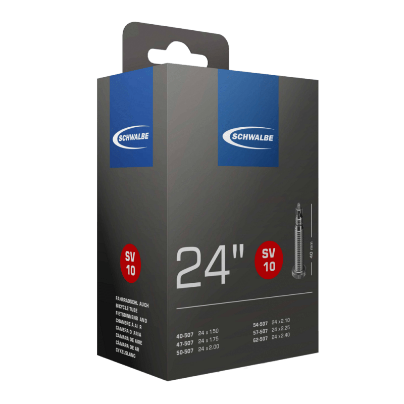 Schwalbe SV10 24 x 1.5-2.5 - Presta Valve Inner Tube