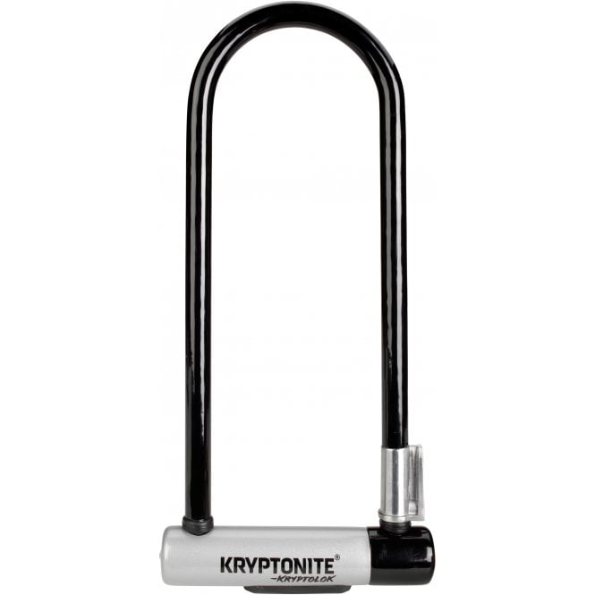 Kryptonite Kryptolok Long Shackle U-Lock with Flexframe Bracket Sold Secure Gold