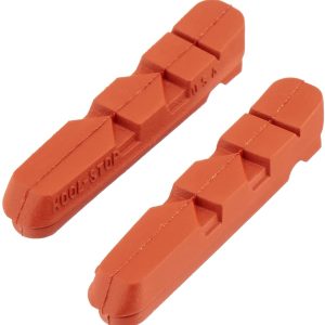 KoolStop Dura Type Dual Compound Brake Pad Inserts - Salmon