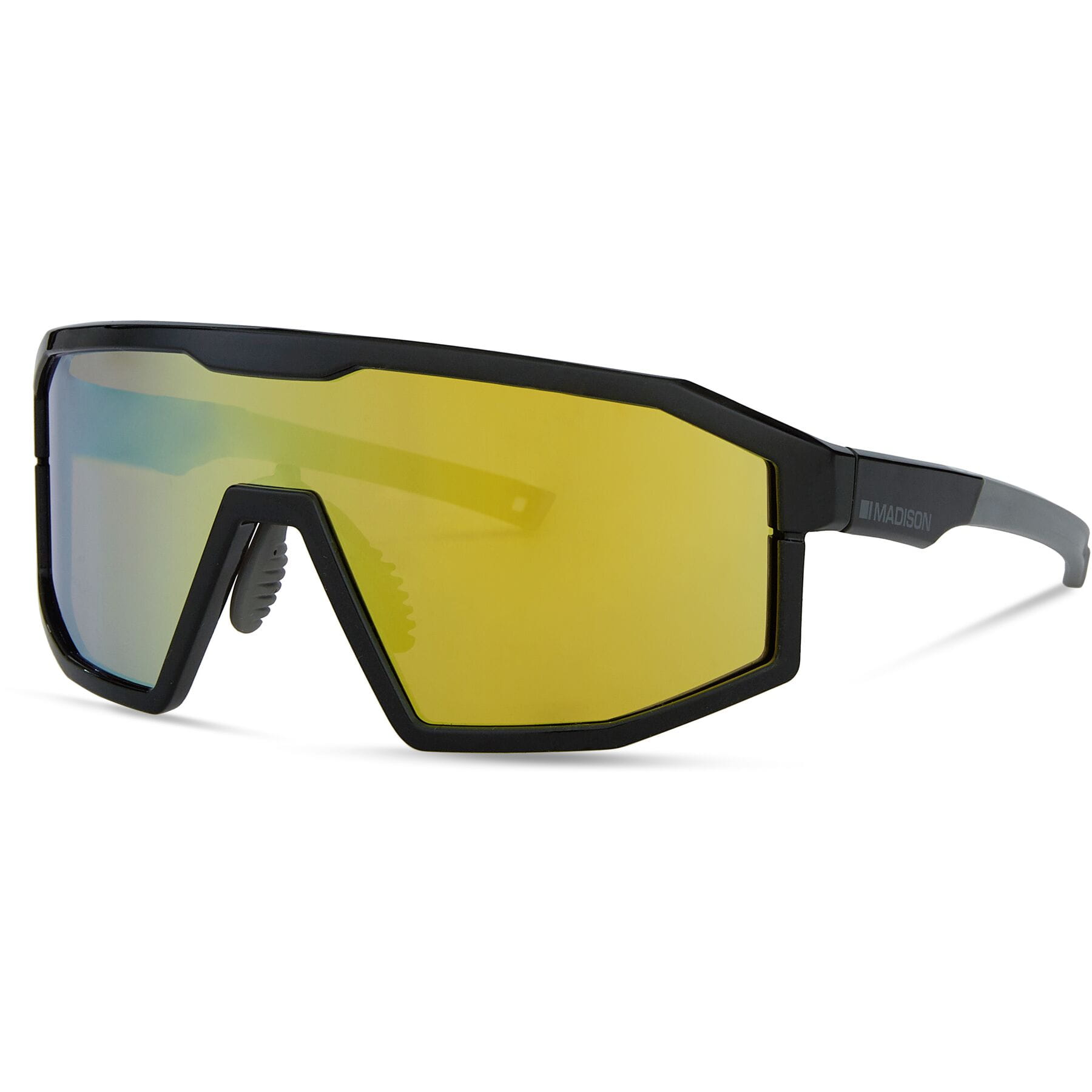 Madison Enigma Sunglasses - Gloss Black/ Bronze Mirror Lens