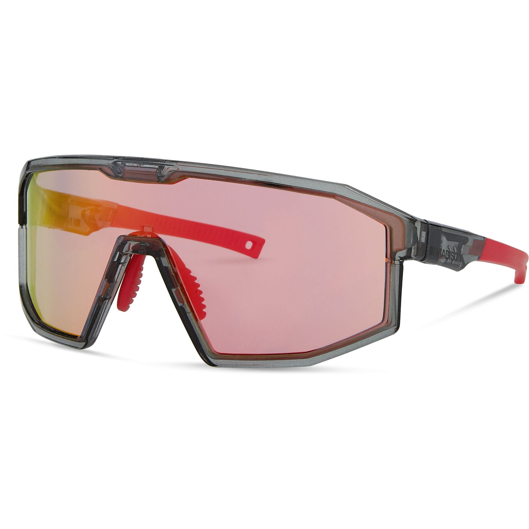 Madison Enigma Sunglasses Crystal Smoke / Pink Rose Mirror