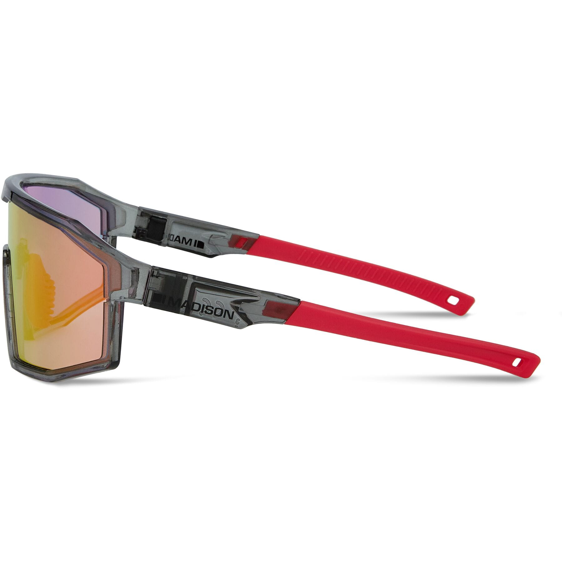 Madison Enigma Sunglasses Crystal Smoke / Pink Rose Mirror - Image 3