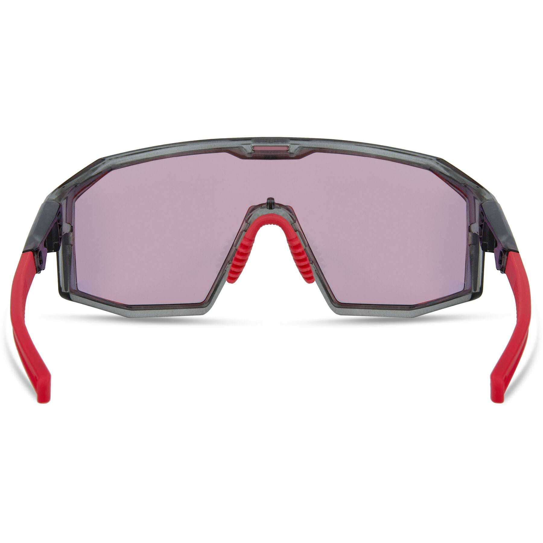 Madison Enigma Sunglasses Crystal Smoke / Pink Rose Mirror - Image 4
