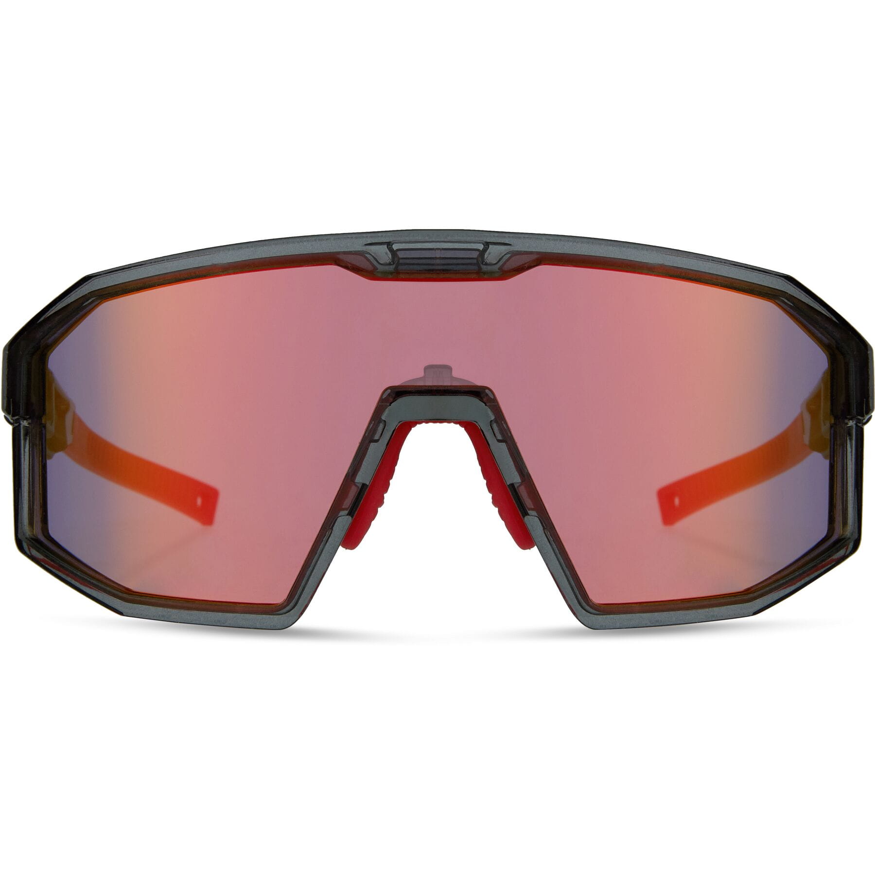 Alternative view of Madison Enigma Sunglasses Crystal Smoke / Pink Rose Mirror