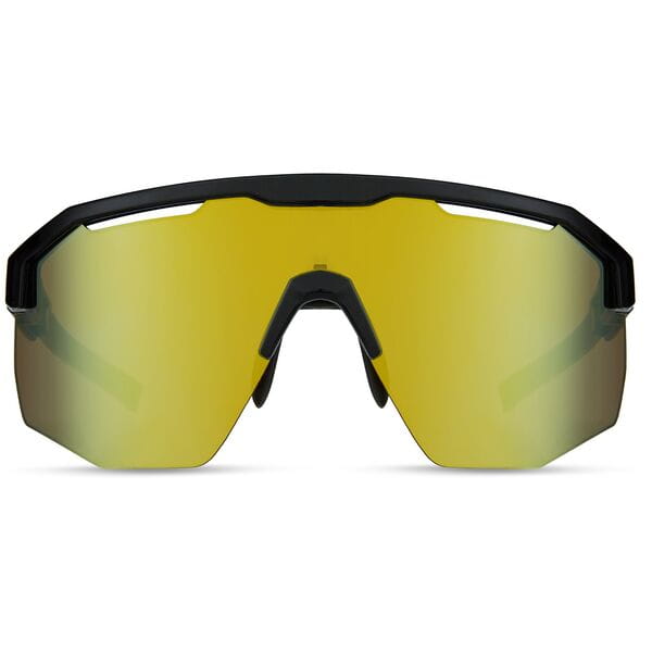Madison Cipher Sunglasses - 3 Pack - Gloss Black / Bronze Mirror / Amber and Clear Lens - Image 4