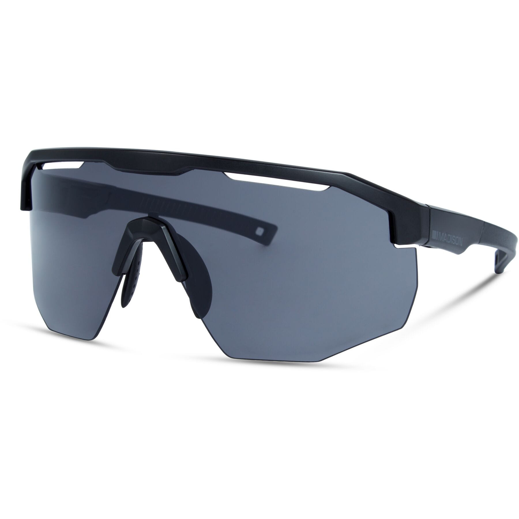 Madison Cipher Sunglasses matt black / black mirror
