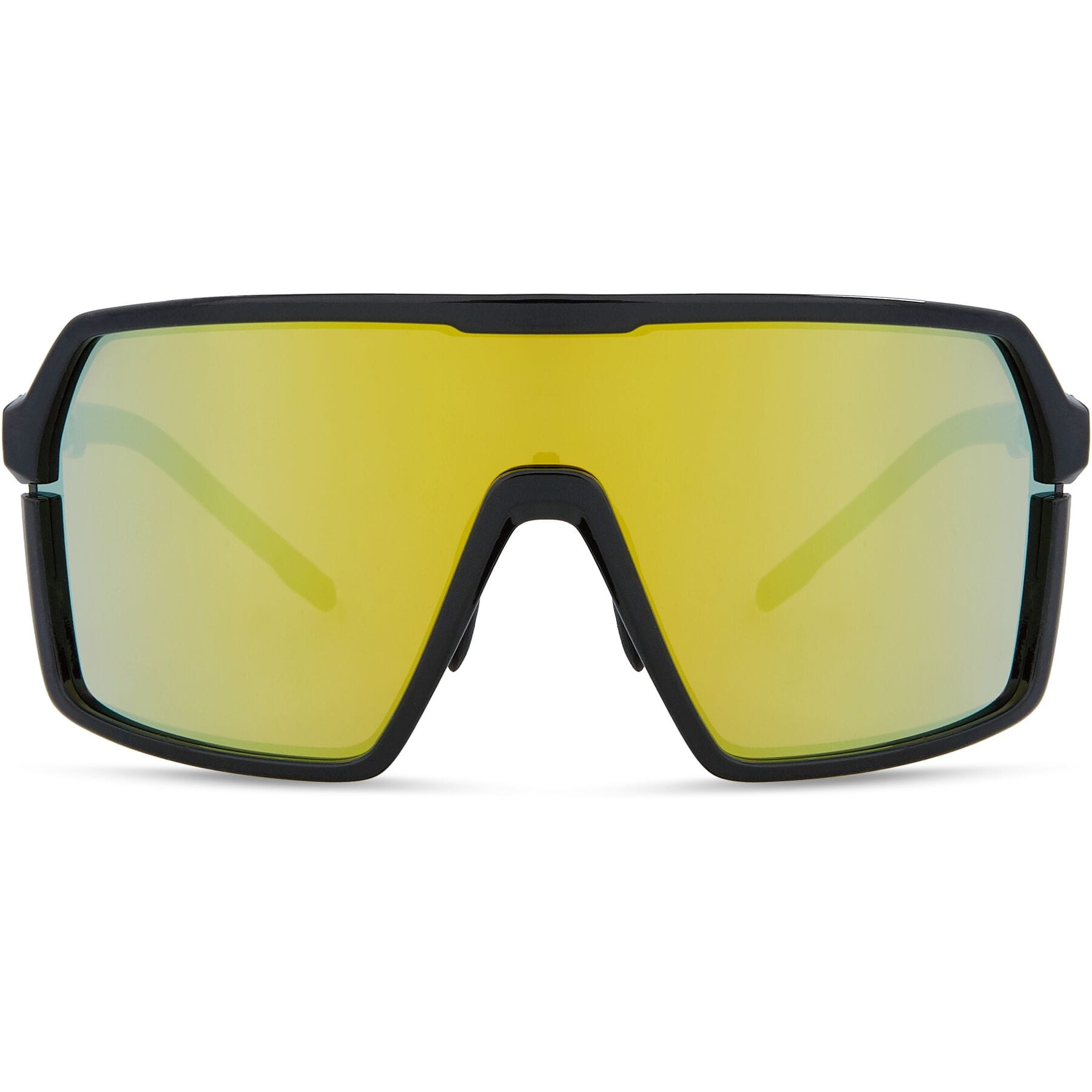 Madison Crypto Sunglasses in Gloss Black with 3 Pack of Lenses - Bronze Mirror, Amber and Clear - Image 4