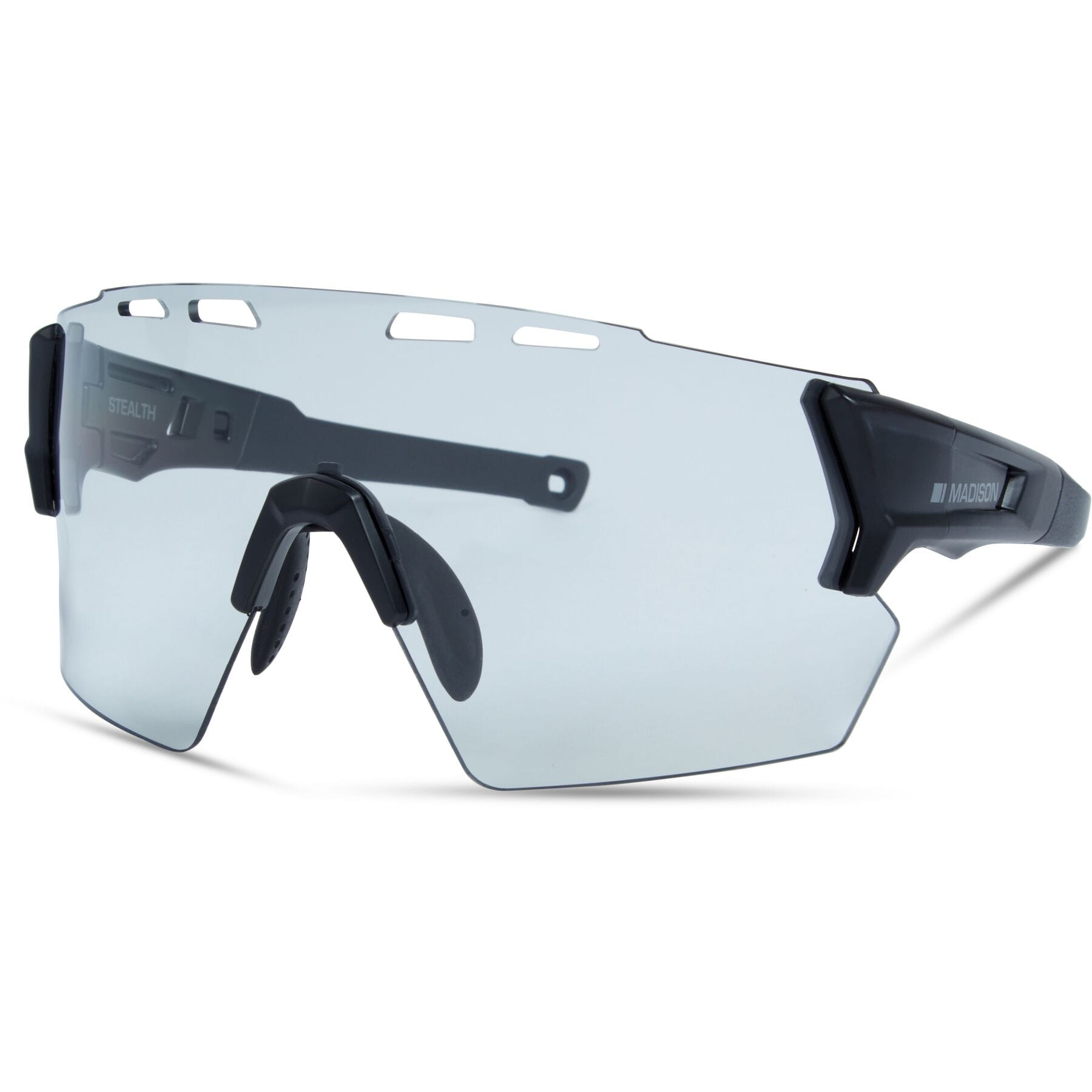 Madison Stealth Sunglasses Matte Black/ Photochromic Lens