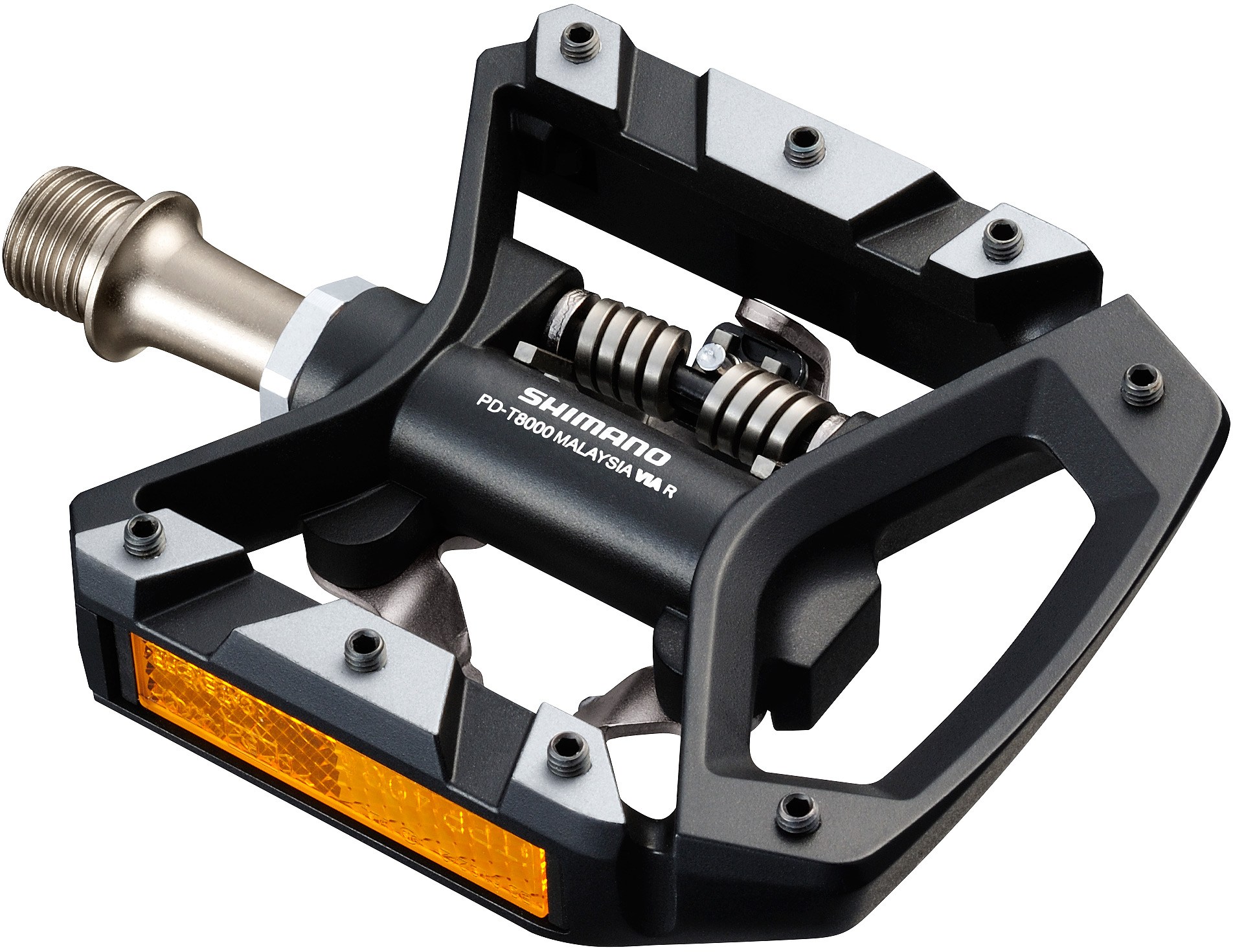 Shimano PD-T8000 XT MTB SPD Trekking Pedals Single Sided Mechanism - Image 2