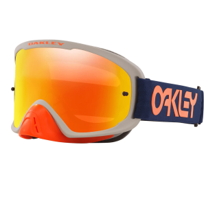 Oakley O Frame 2.0 Pro MX Goggle (Factory Pilot Red/Blue) Fire Iridium Lens