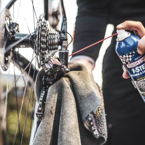 Alternative view of Finish Line 1-Step Cleaner and Lubricant Aerosol
