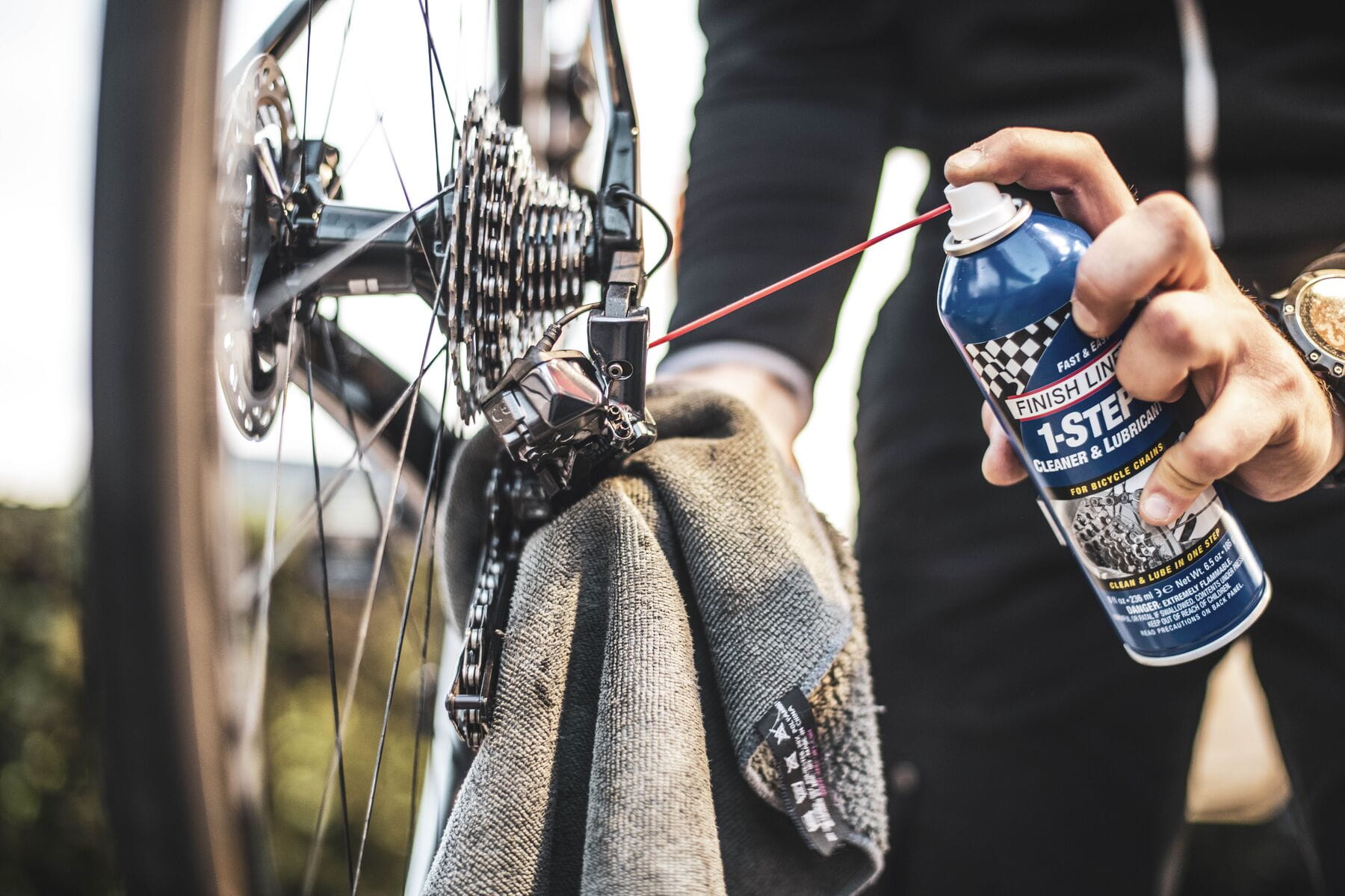 Finish Line 1-Step Cleaner and Lubricant Aerosol - Image 2