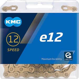 KMC E12 Gold 12-speed E-Bike Chain - 130 Links