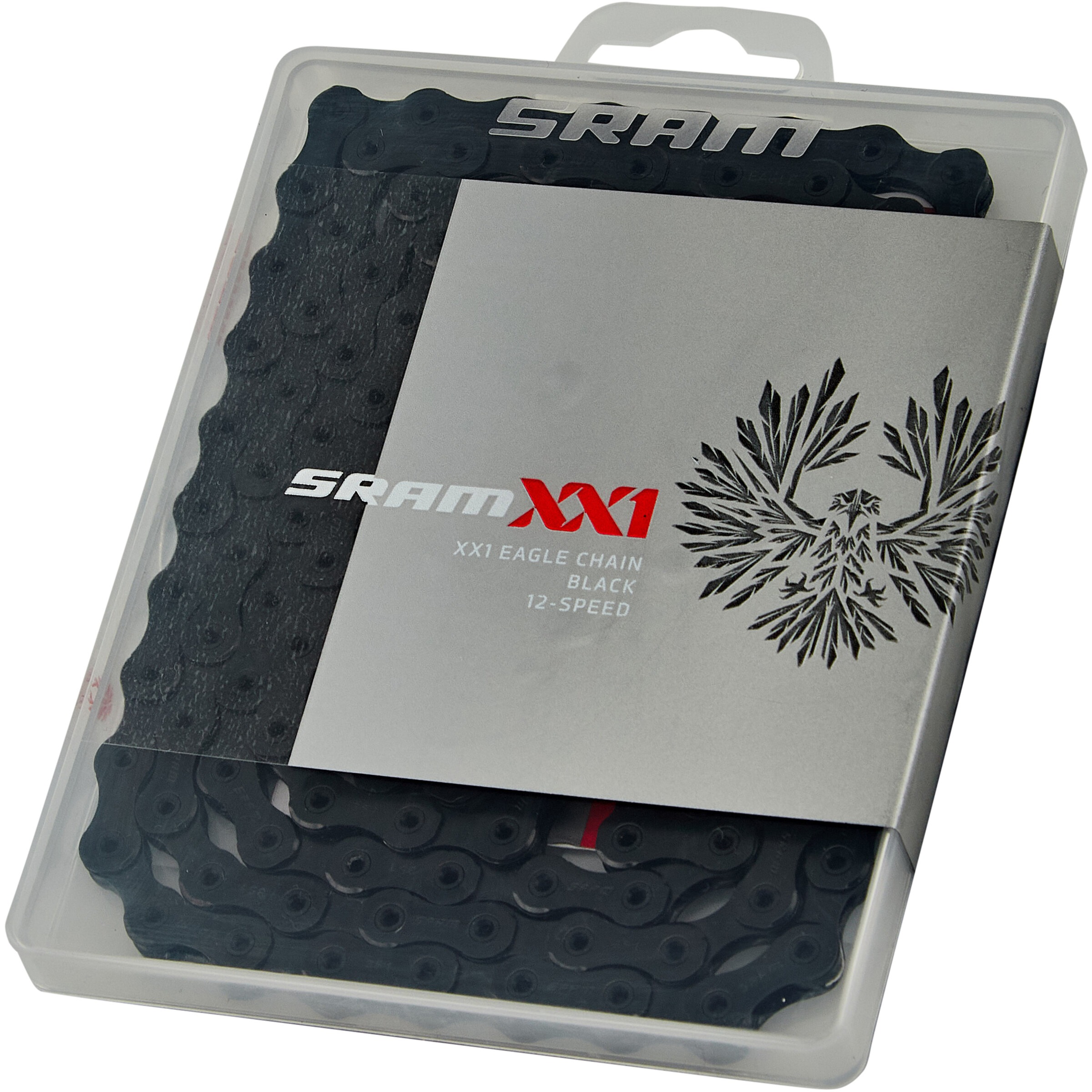 Alternative view of SRAM XX1 Eagle 12 Speed Black Chain