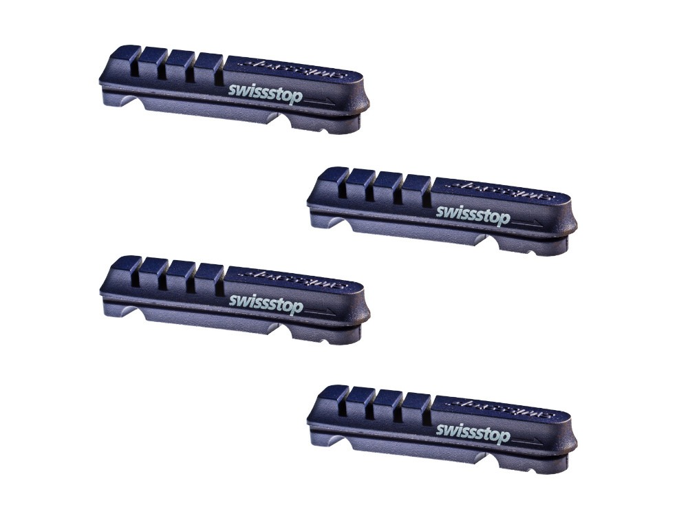 SwissStop Flash EVO BXP Brake Pads Blue 4 Pack - Image 2