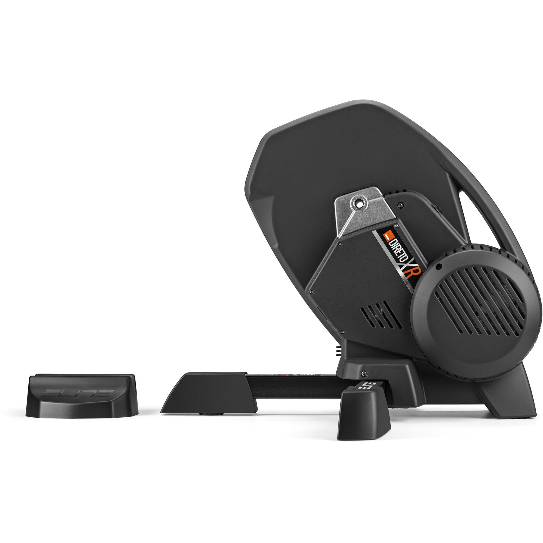 Alternative view of Elite Direto-XR direct drive FE-C mag trainer with Zwift Cog and Click
