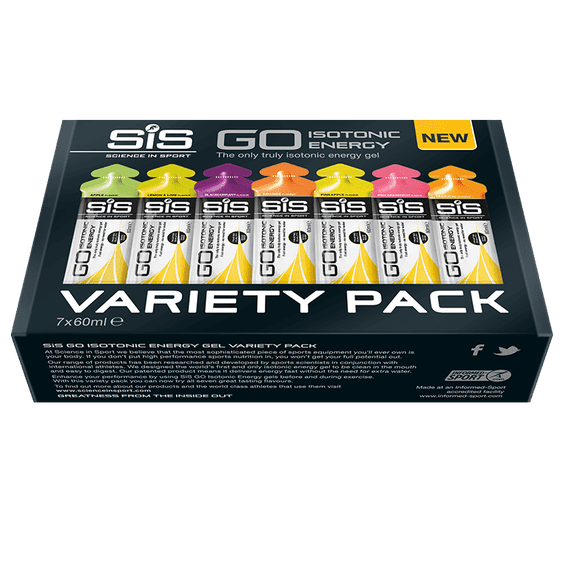 SIS Science in Sport Isotonic Energy Gel 7 Pack