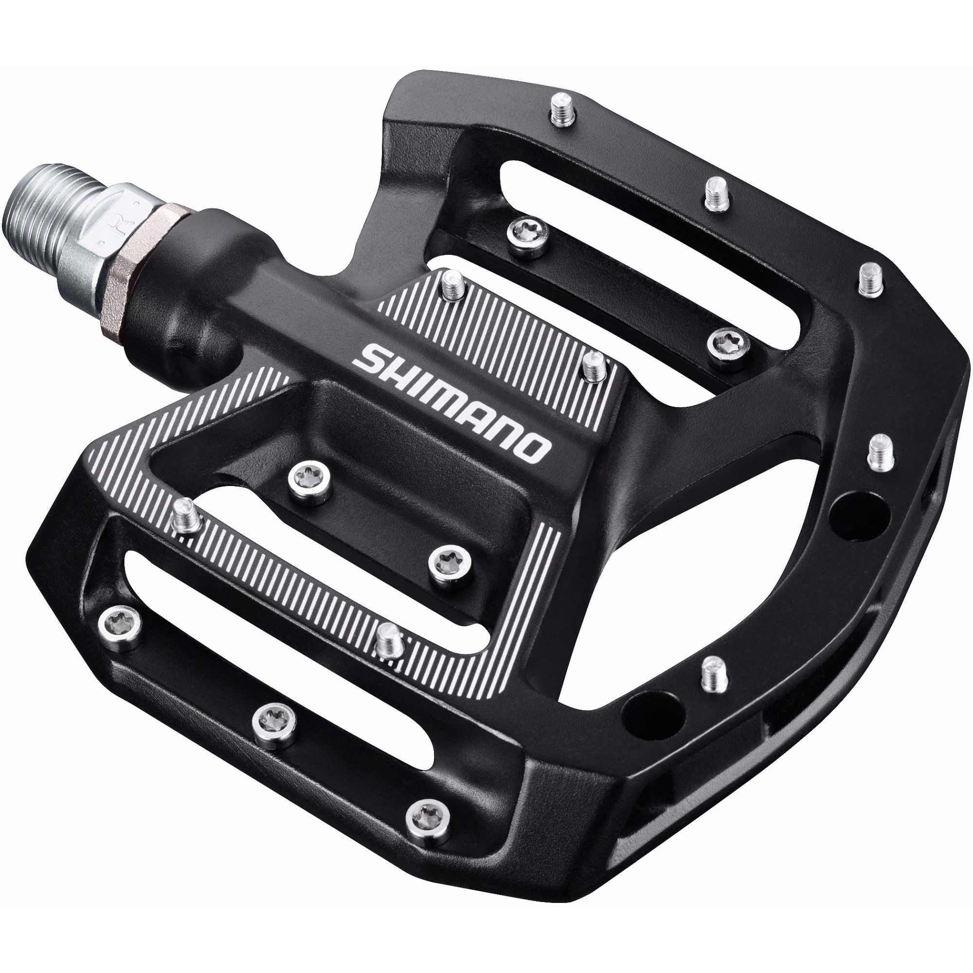 Shimano PD-GR500 MTB Flat Pedals - Black